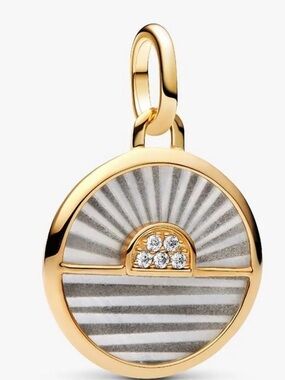 Pandora sunrise medallion charm